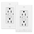 American Smart Auto-teste GFCI Wall Outlet Receptáculo